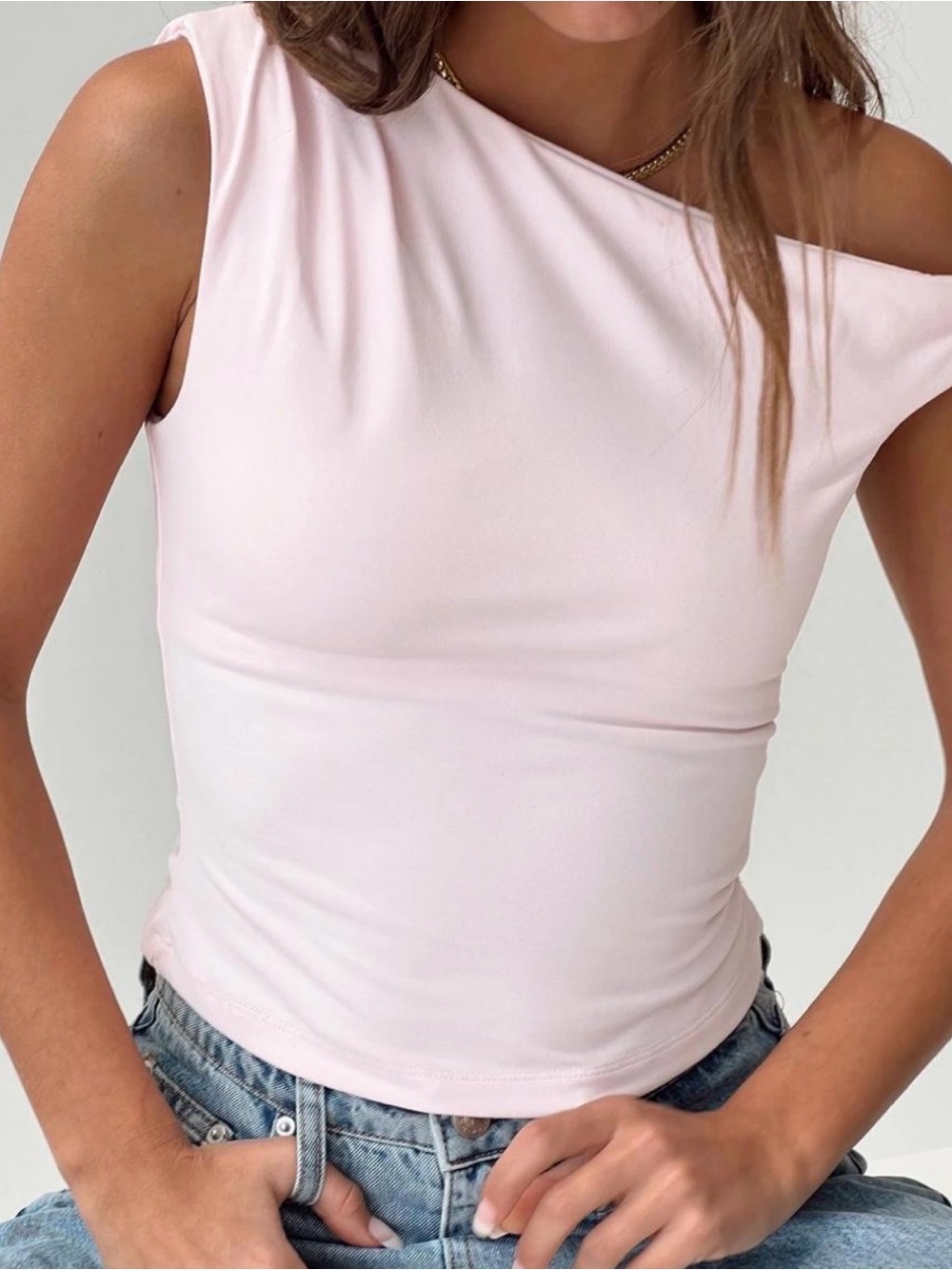 Princess Polly Soft Blush Cowl Neck Camisole